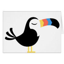 Colorful Toucan Cards