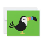 Colorful Toucan Personalized Invitation
