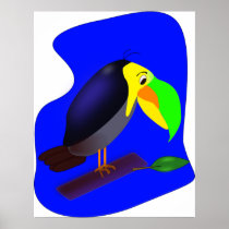 Colorful Toucan Poster