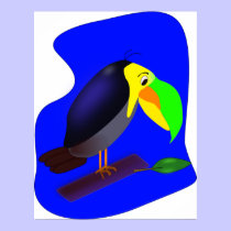 Colorful Toucan Poster posters