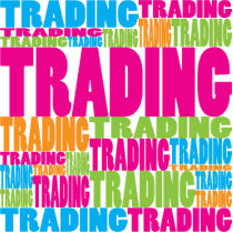 Colorful Trading photo sculptures