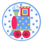 Colorful Train Baby Sticker