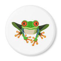 Colorful Tree Frog Magnet