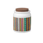 Colorful Tribal pattern Candy Dish