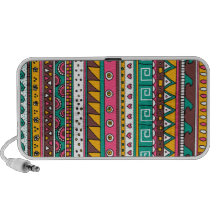 Colorful Tribal pattern PC Speakers