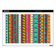 Colorful Tribal pattern Skins For 17" Laptops