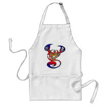COLORFUL TRIBAL STYLE SCORPION APRON