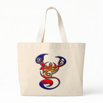 COLORFUL TRIBAL STYLE SCORPION bags