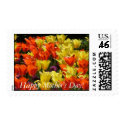 Colorful tulips postage by ribizlifozelek Colorful tulips postage