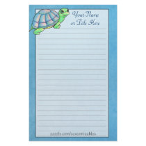 Colorful Turtle Stationery by Customizables Colorful Turtle Stationery