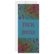 colorful twirls invitations by DonnaGraysonAbstract colorful twirls invitations