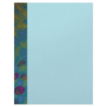 colorful twirls letterhead