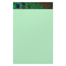 colorful twirls stationery