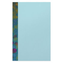 colorful twirls stationery