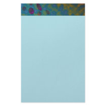 colorful twirls stationery
