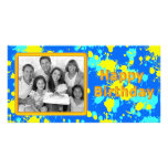 Colorful, unique design photo cards