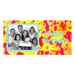 Colorful, unique design photo cards