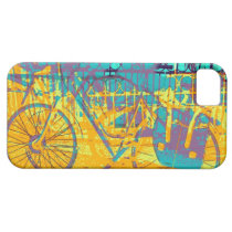 colorful urban bicycle collage casemate cases