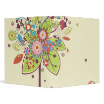 colorful vector flower tree bliss.ai vinyl binders