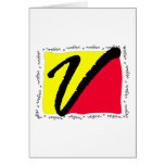 Colorful Vegan Greeting Cards