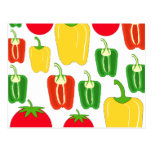 Colorful Vegetables. Postcard