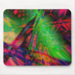 Colorful vibrant shapes (2) mousepad