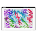 Colorful vibrations Laptop skin