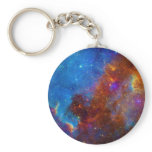 Colorful View of the North American Nebula Key Chain