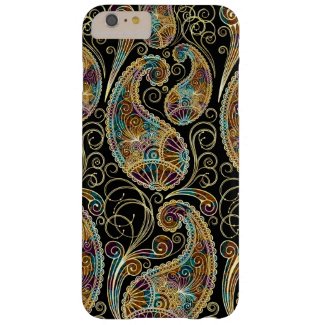 Colorful Vintage Ornate Paisley Design Barely There iPhone 6 Plus Case