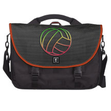 Colorful Volleyball Laptop Computer Bag