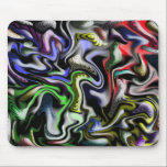 Colorful Warp Patterned Mousepad mousepads