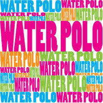 Colorful Water Polo photo sculptures by busybees Colorful Water Polo photo sculptures