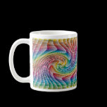 Colorful Wave Swirl Coffee Mug mugs