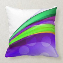 Colorful Waves 5 Pillows