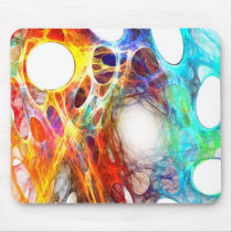 Colorful web - Mousepad