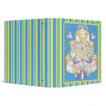 colorful wedding cake notebook binders
