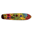 Colorful, Whimsical Skateboard