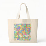 Colorful Women's Canvas Tote Bag