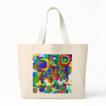 Colorful Women's Canvas Tote Bag