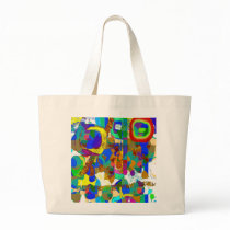 Colorful Women's Canvas Tote Bag