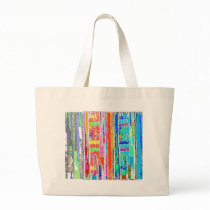 Colorful Women's Canvas Tote Bag
