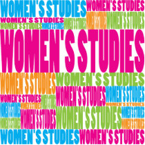 Colorful Women's Studies photo sculptures
