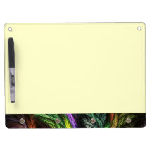 Colorful Wool-Effect Pattern Dry-Erase Whiteboard