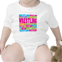 Colorful Wrestling Baby Creeper