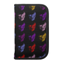 Colorful X Ray Skulls planners