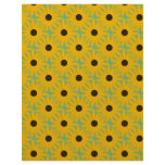 Colorful Yellow Daisies Floral Scrapbook Paper Letterhead Template