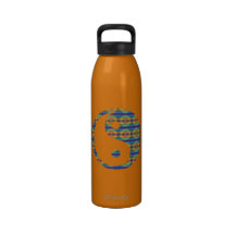 Colorful Yin Yang Water Bottle