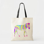 Colorful Zebra Bag