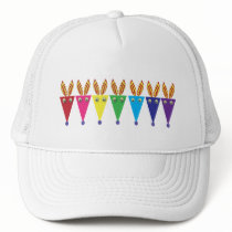 Colorful Zebra: Party Party hats