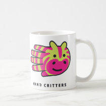 Colorful zebra stripes mug